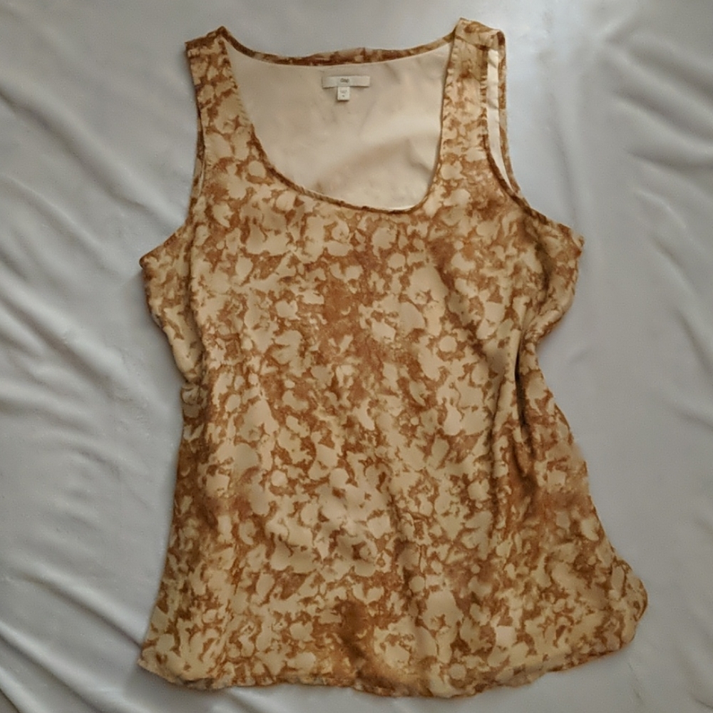 Tan blouse